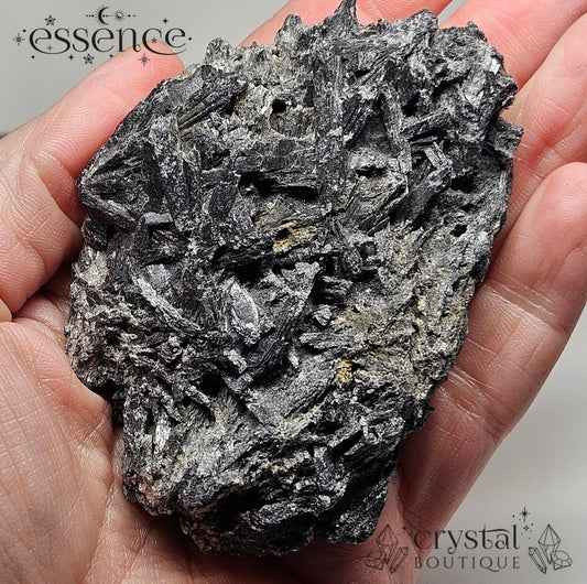 Black Kyanite Cluster – Energy Shield & Aura Cleanser