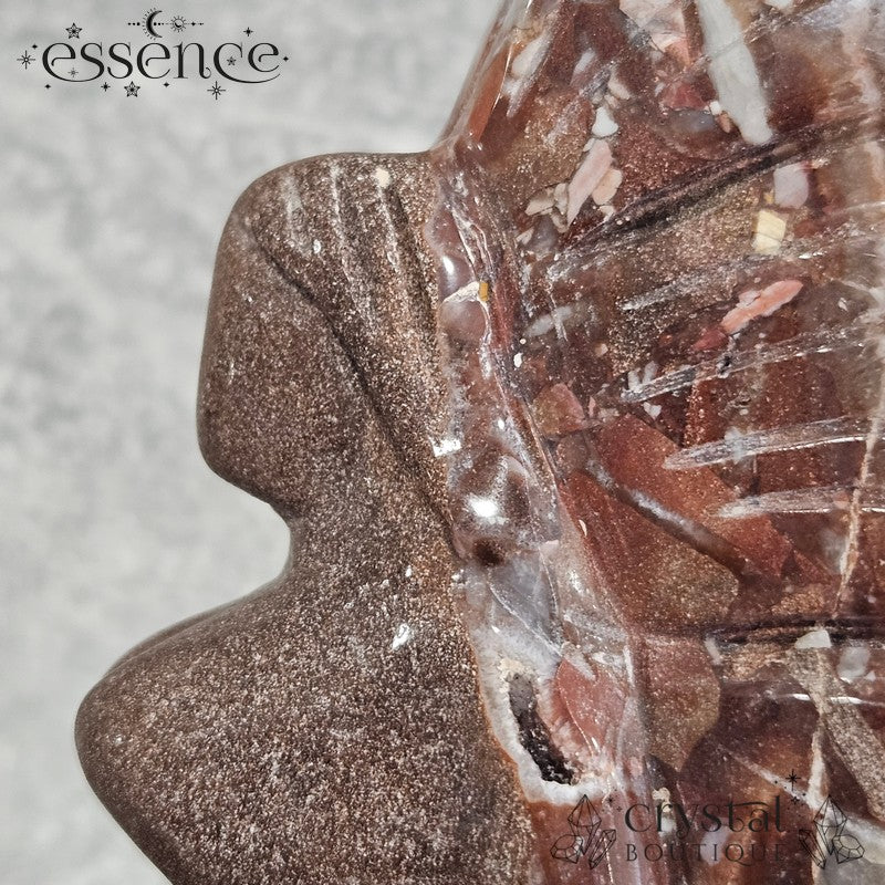 Amethyst & Crazy Lace Agate Fairy | 592g