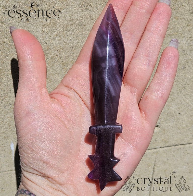 Fluorite Dagger β The Stone of Focus & Protection