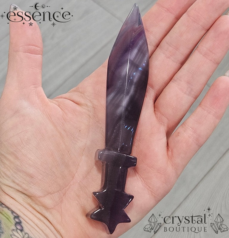 Fluorite Dagger β The Stone of Focus & Protection