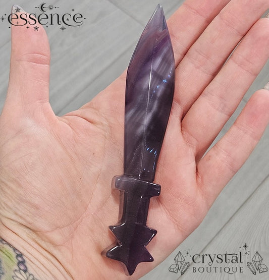 Fluorite Dagger – The Stone of Focus & Protection