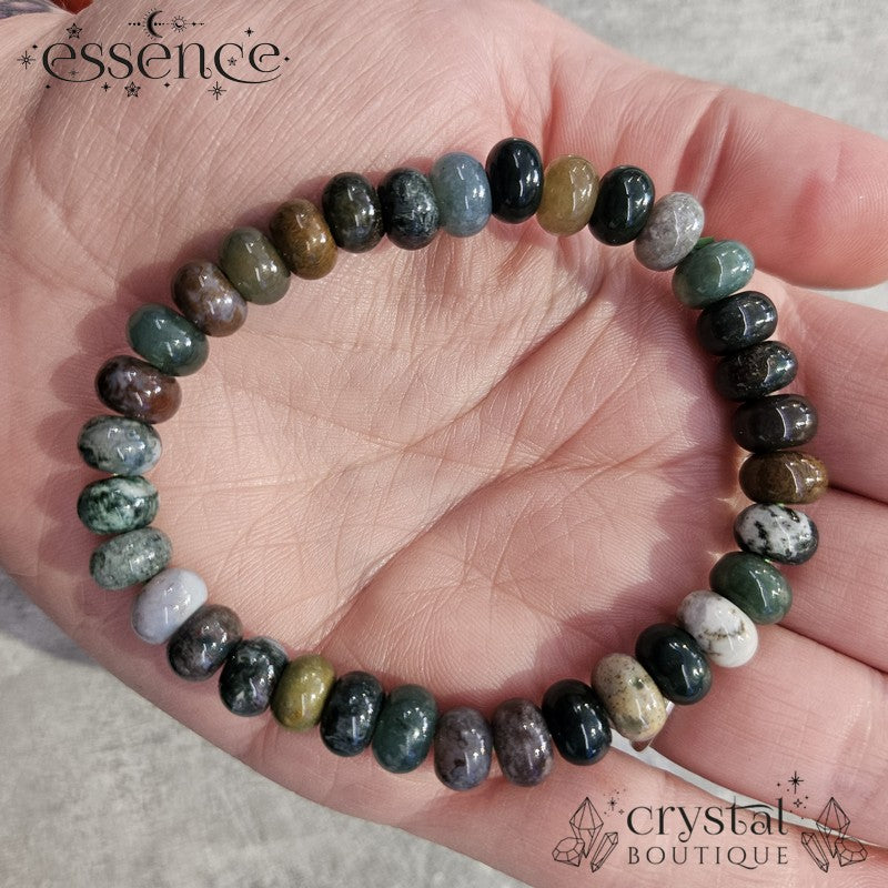 Moss Agate Bracelet