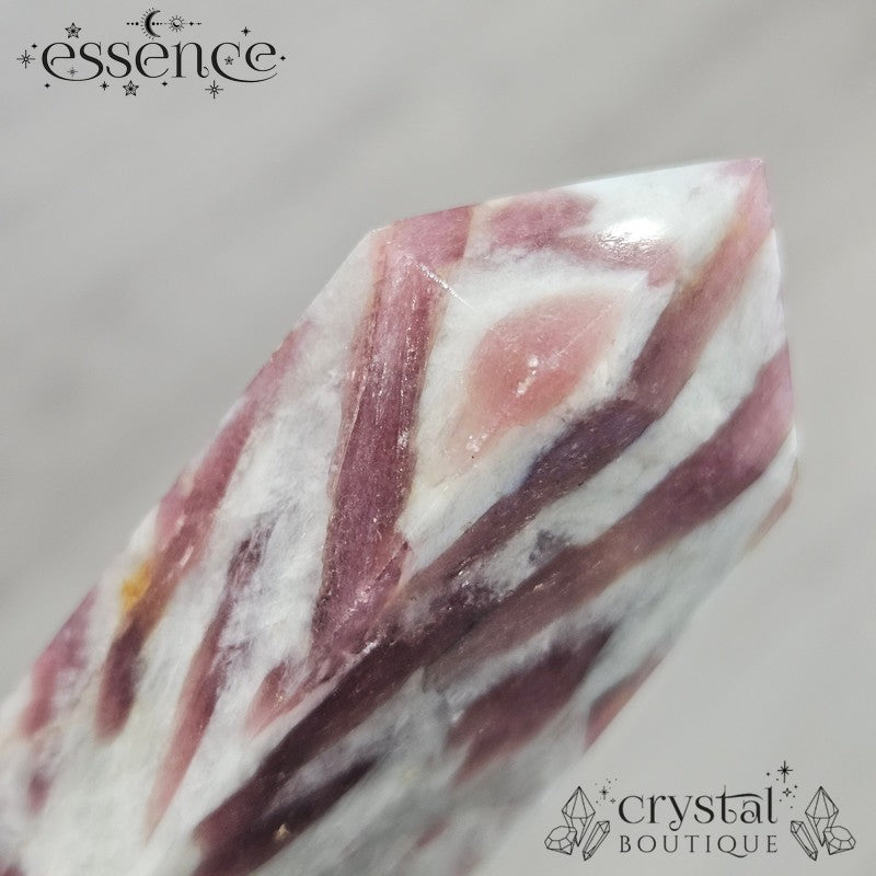 Pink Tourmaline in Cleavelandite tower