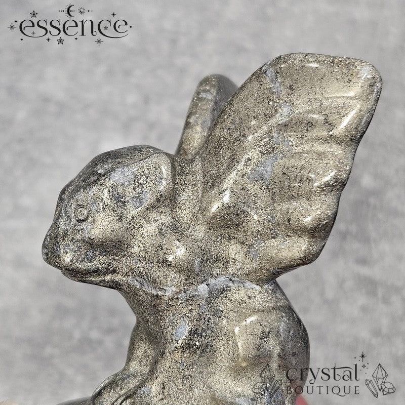 Pyrite Gargoyle β The Guardian of Strength & Protection