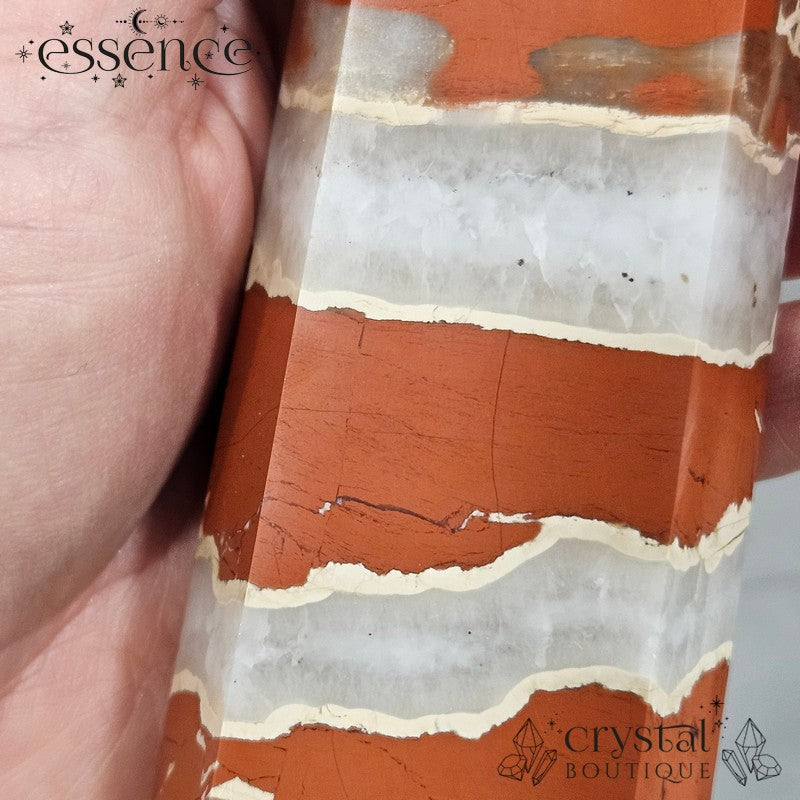Red Jasper Tower (682g) π₯ stability and strength