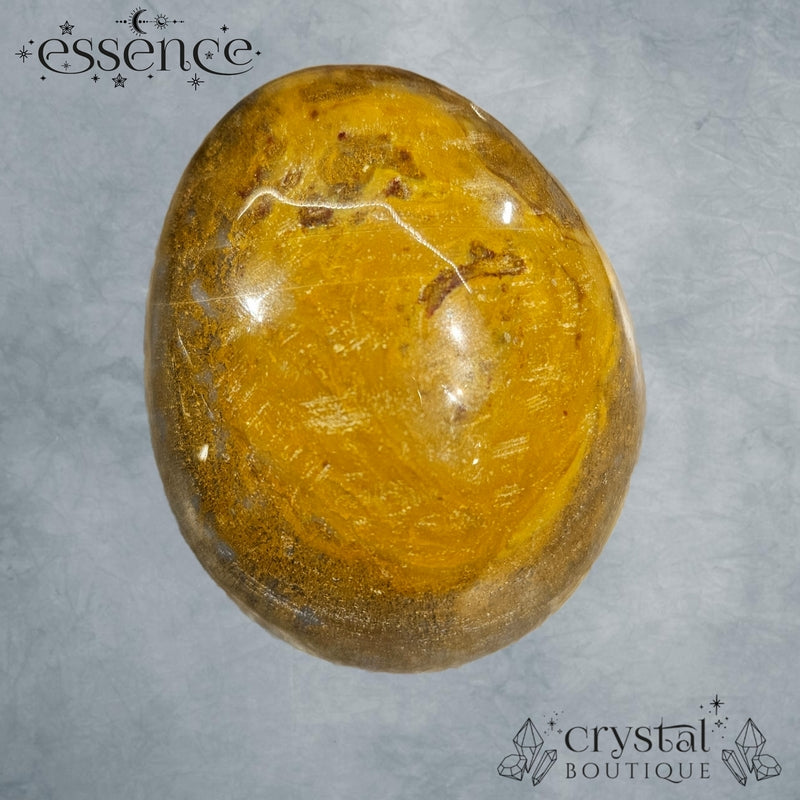 Ocean jasper/ Moss agate skull (Golden Grove)