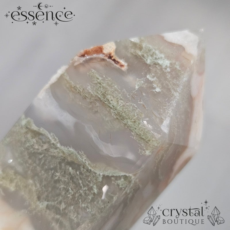 Moss Agate Tower🌿 Wild Roots | 164g