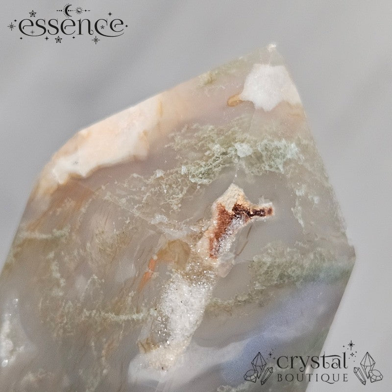 Moss Agate Tower🌿 Wild Roots | 164g