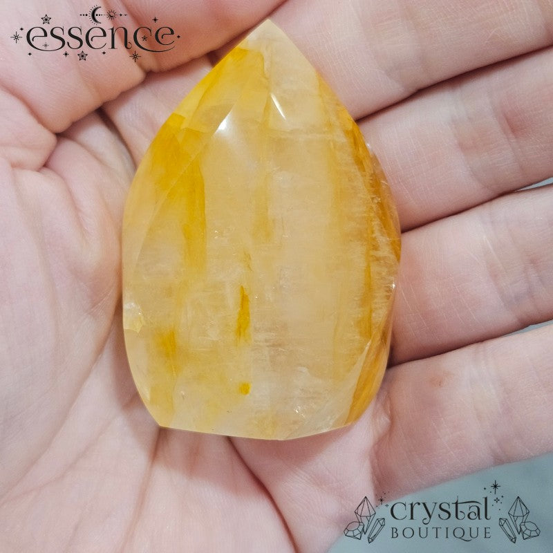 Golden Healer Quartz Flames