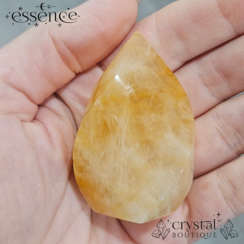 Golden Healer Quartz Flames