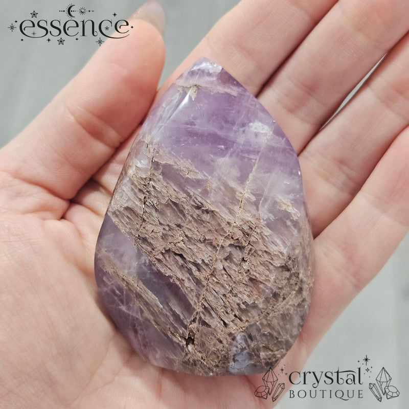 Lodolite in Amethyst Flames