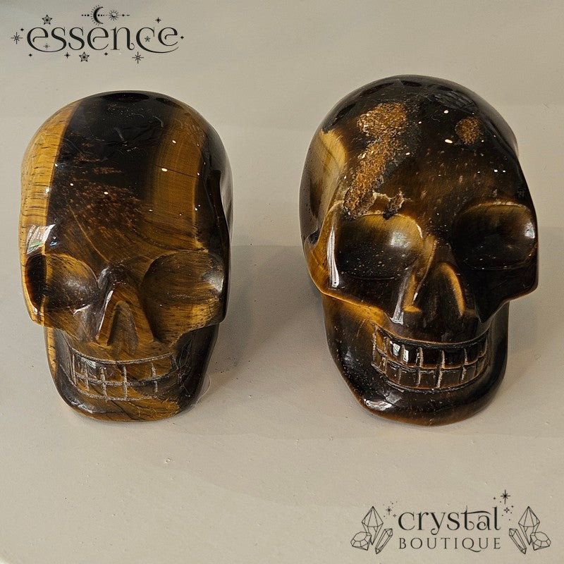 Tigers eye Skulls