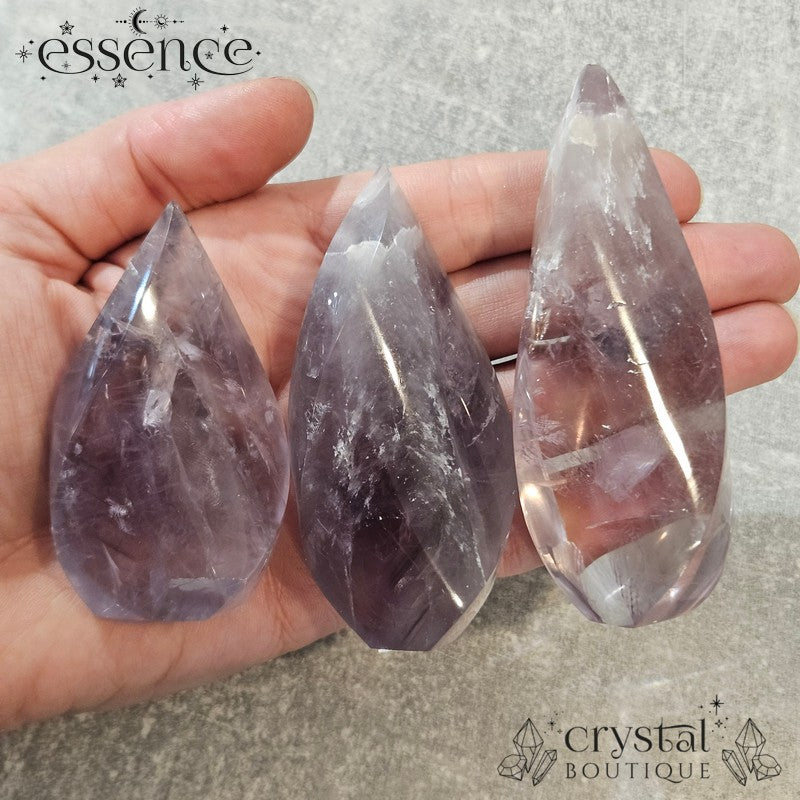 Brazilian Smoky Amethyst Flames