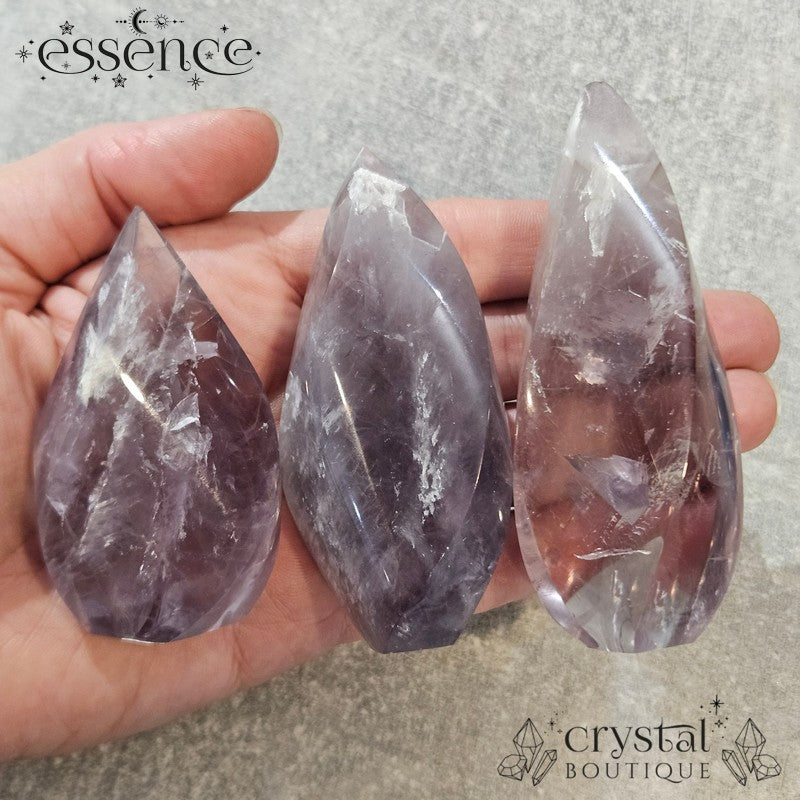 Brazilian Smoky Amethyst Flames