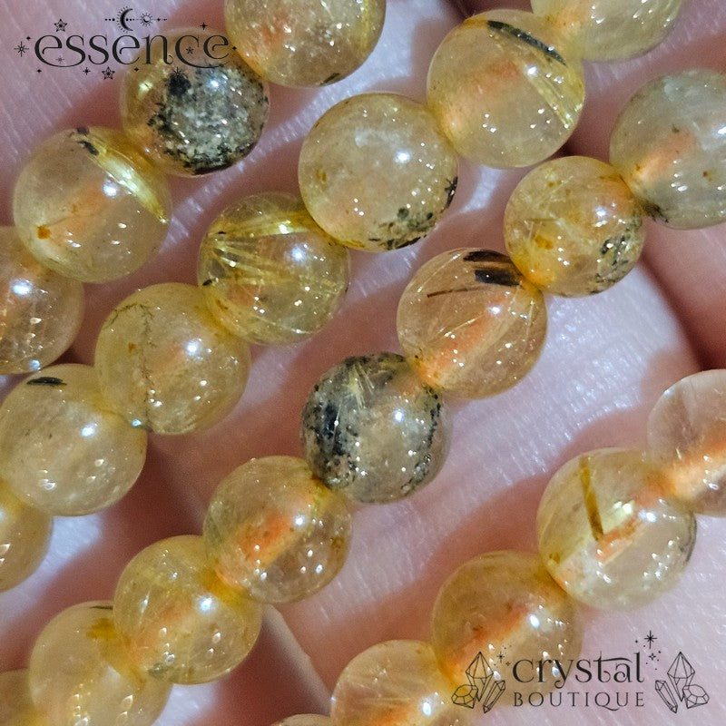 Rutilated Quartz Bracelets