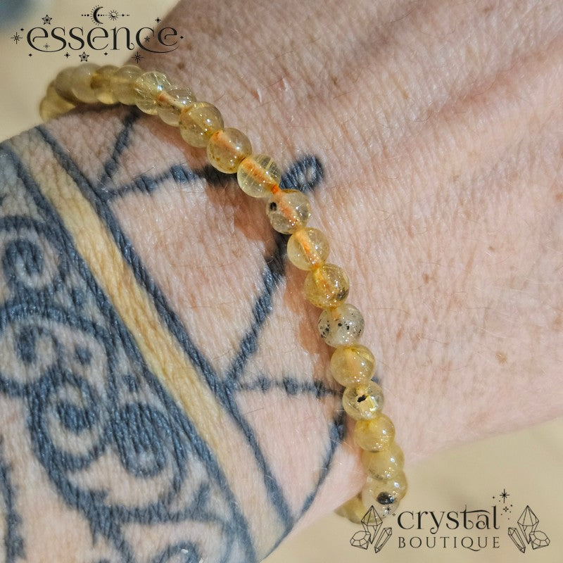 Rutilated Quartz Bracelets