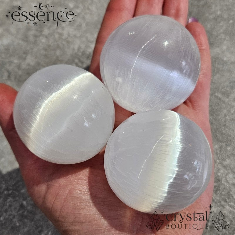 Selenite (Satin Spa) Sphere