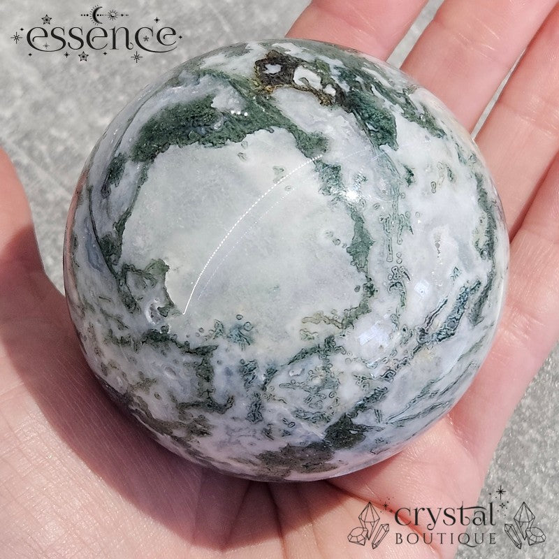 Moss Agate Sphere