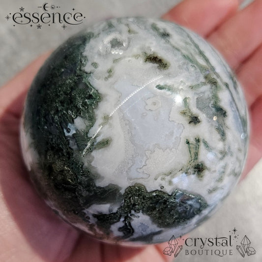 Moss Agate Sphere