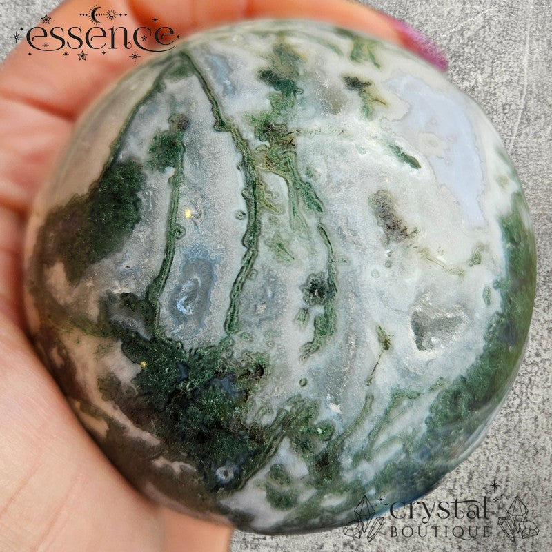 Moss Agate Sphere