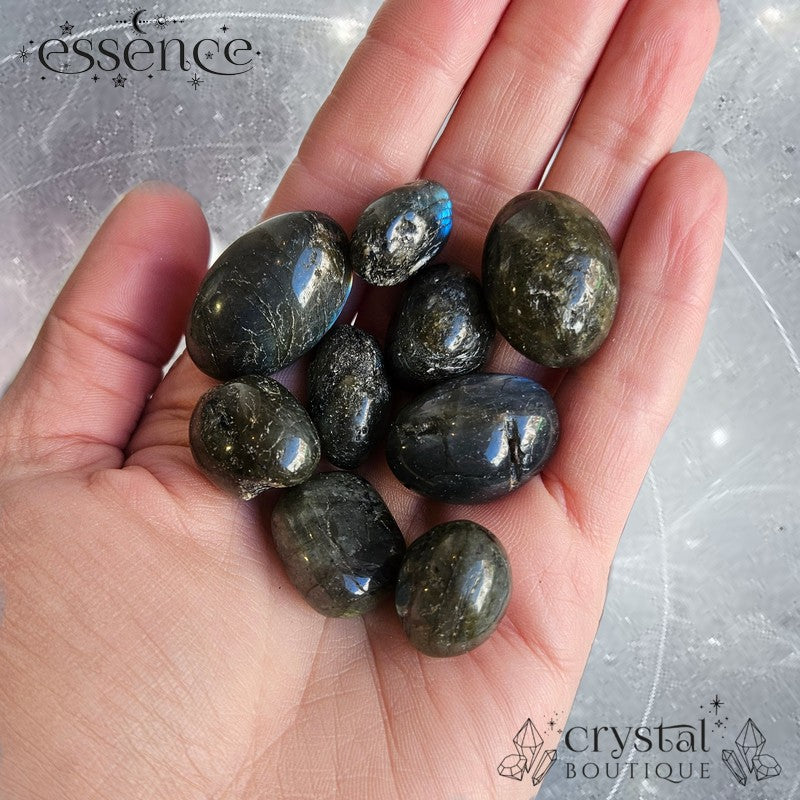 Labradorite tumbled stone