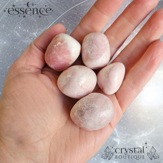 Pink Opal Tumbled Stone