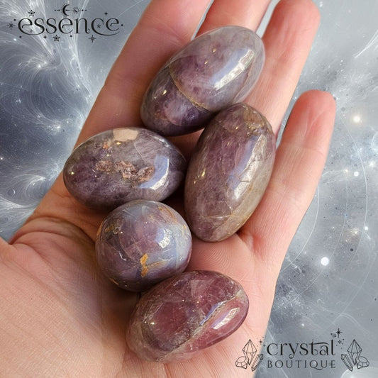 Lavender Rose Quartz Tumbled Stone