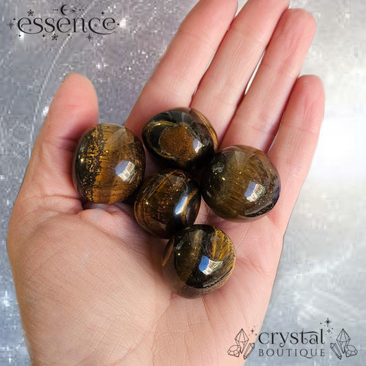 Tigers Eye Tumbled Stone