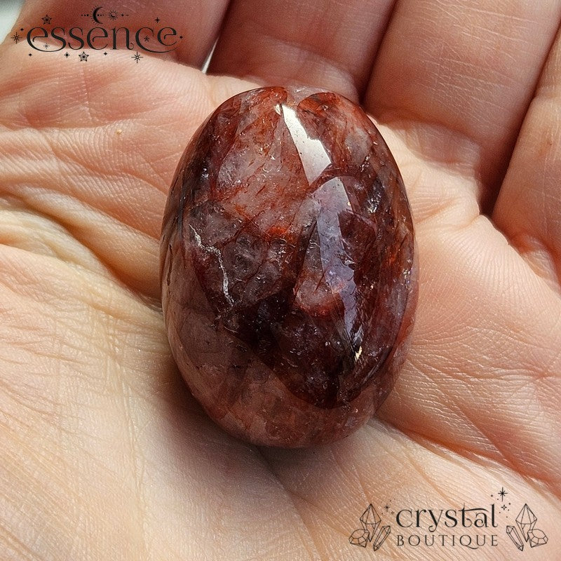 Fire Quartz Tumbled Stone