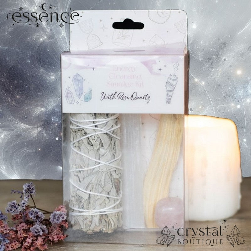 Smudge Kit With Rose Quartz