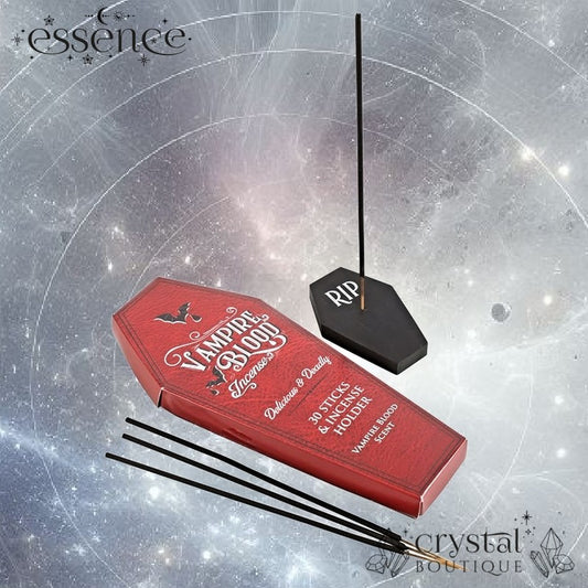 Vampires Blood Incense Sticks & Coffin Holder