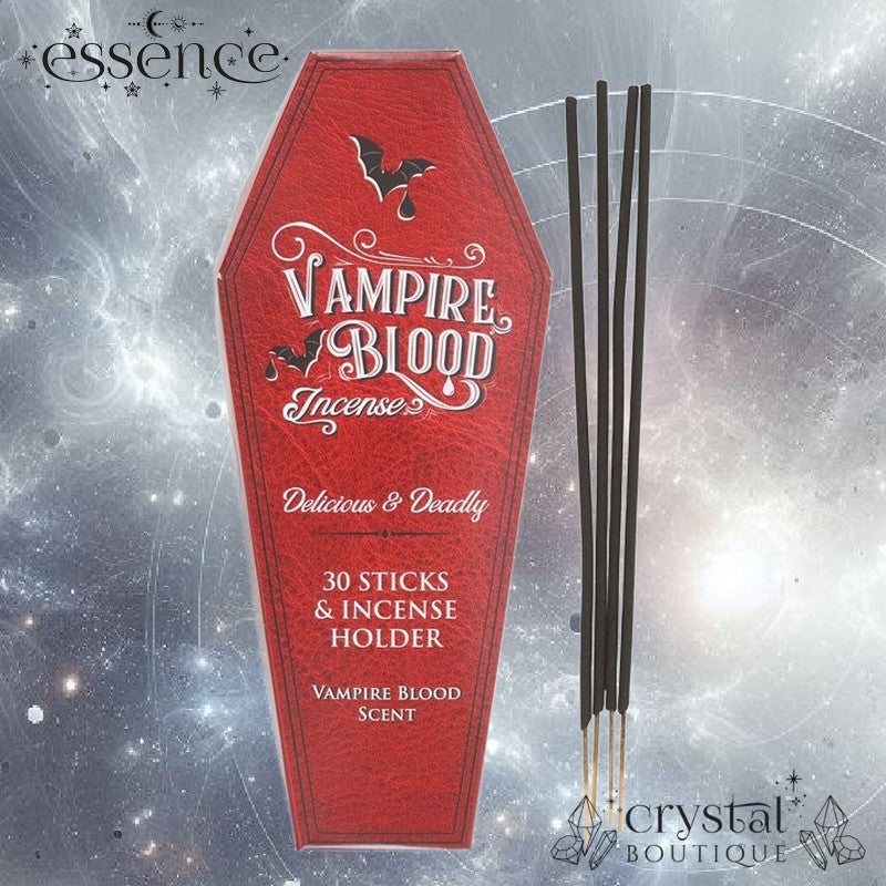 Vampires Blood Incense Sticks & Coffin Holder