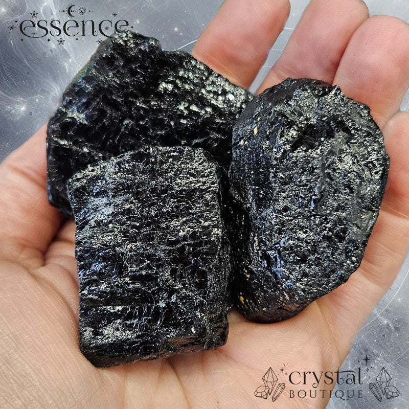 Raw Black Tourmaline Chunks