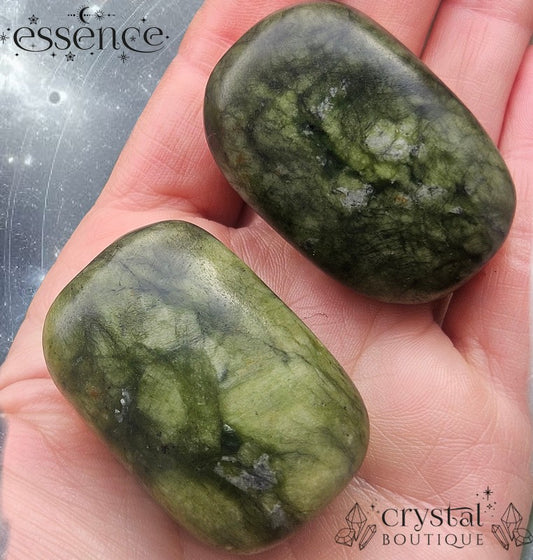 Green Jade Palm Stones