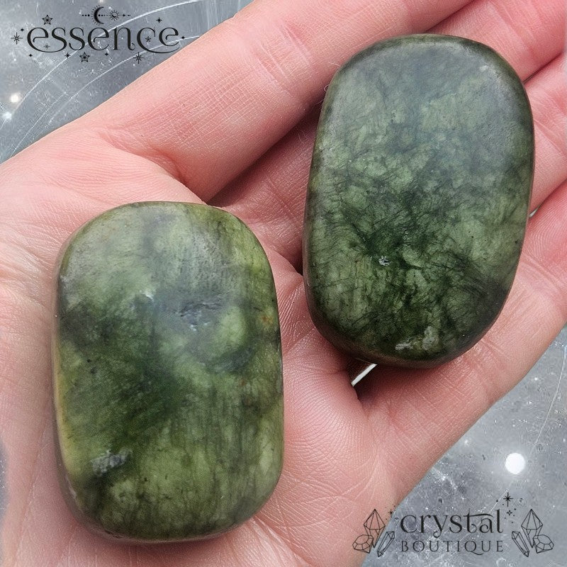 Green Jade Palm Stones