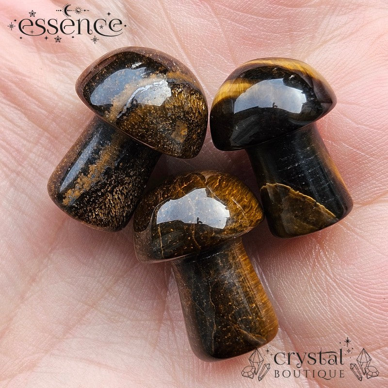 Tigers Eye Mini Mushroom