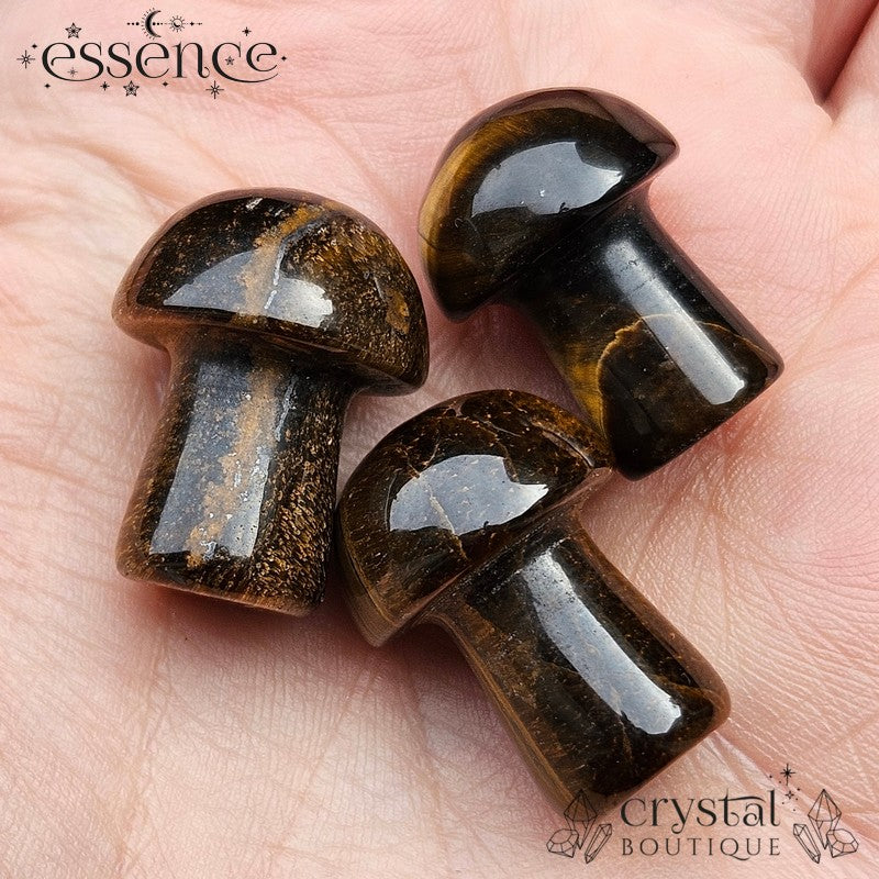 Tigers Eye Mini Mushroom