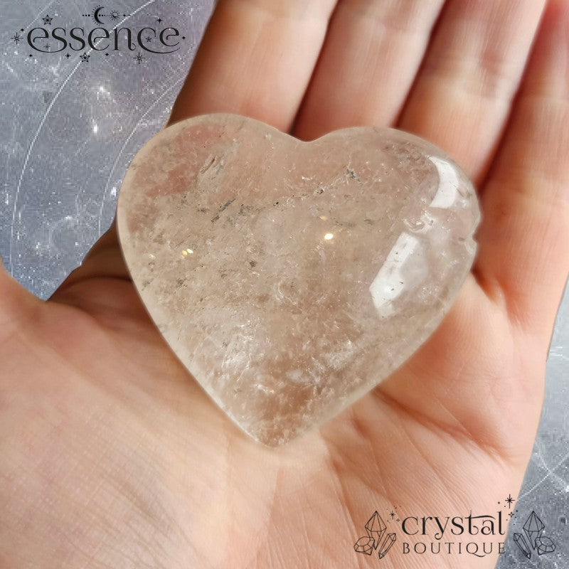 Clear Quartz Heart