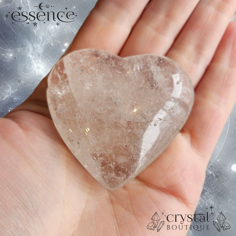 Clear Quartz Heart