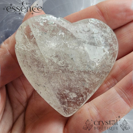 Clear Quartz Heart