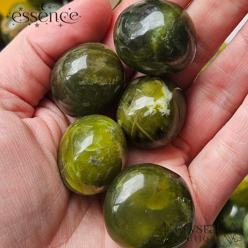 Green Jade Tumbled Stone