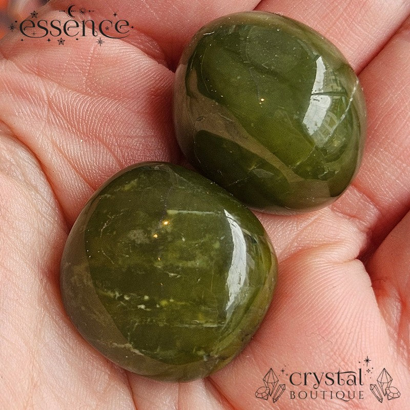 Green Jade Tumbled Stone