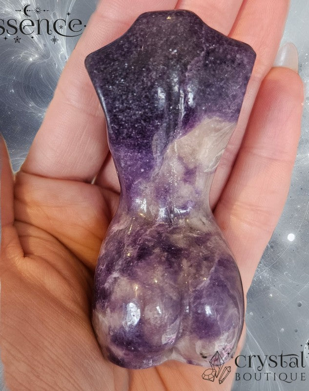 Lepidolite Torso