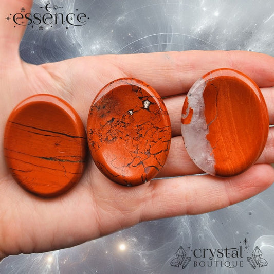 Red Jasper Worry Stone