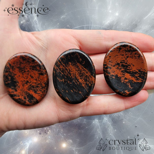 Red Obsidian Worry Stone