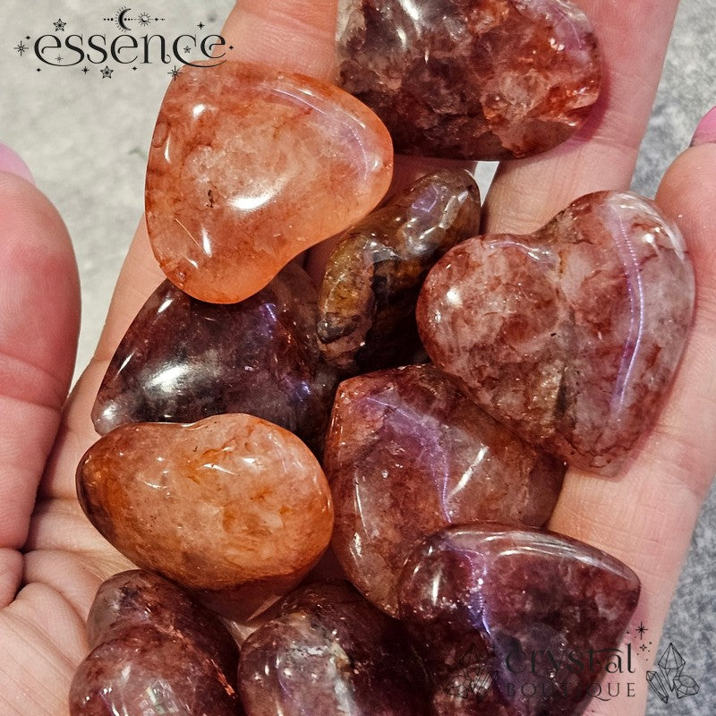 Fire Quartz Hearts