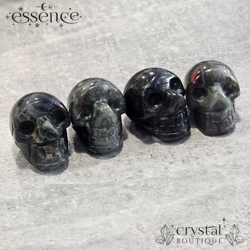 Mini Bloodstone Skull