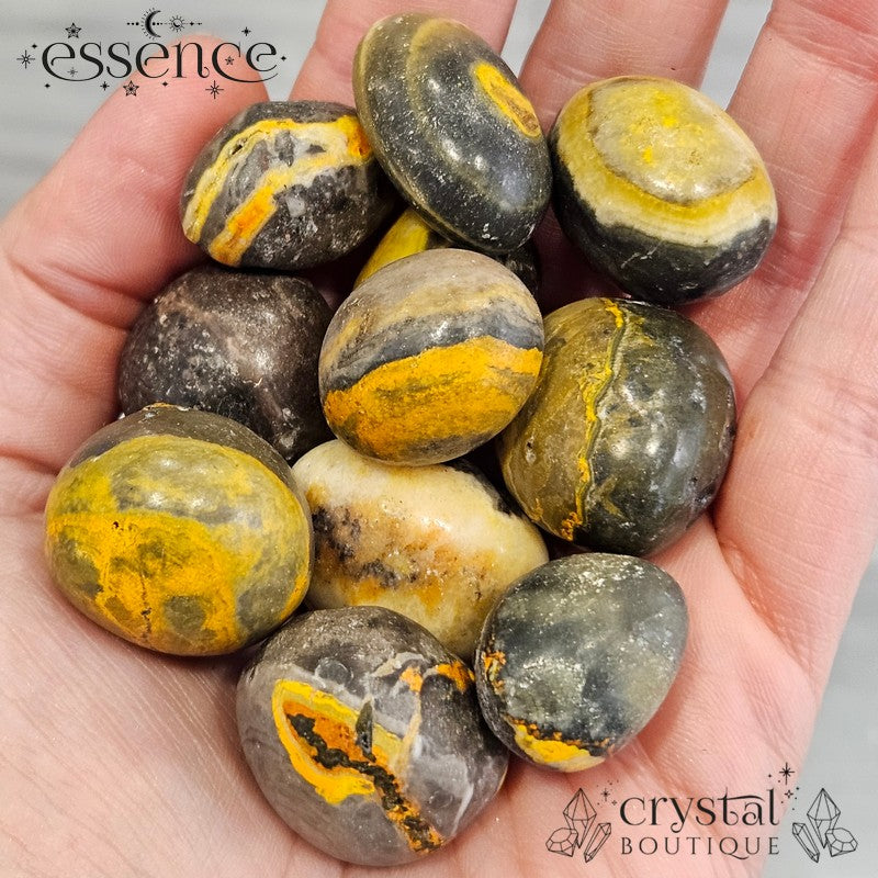 Bumble Bee Japer Tumbled Stones