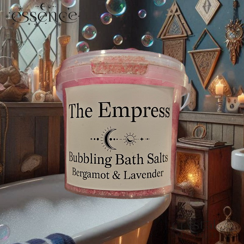 The Empress Bubbling Bath Salts Mystery Heart Duo