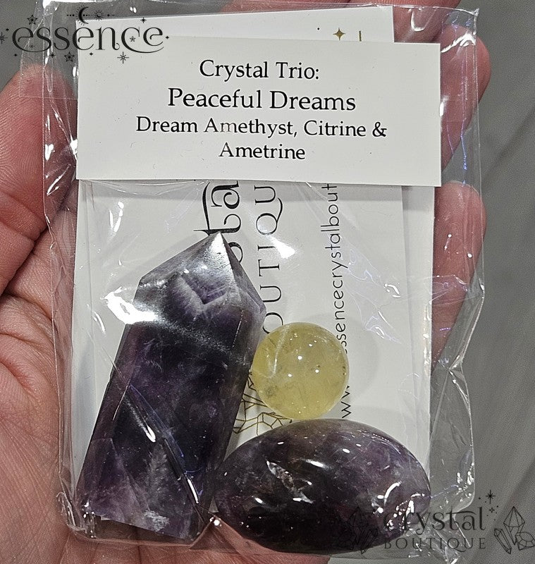 Peaceful Dreams Crystal Trio